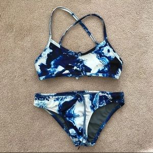 *Rare* Jolyn Patterned Bikini two piece set